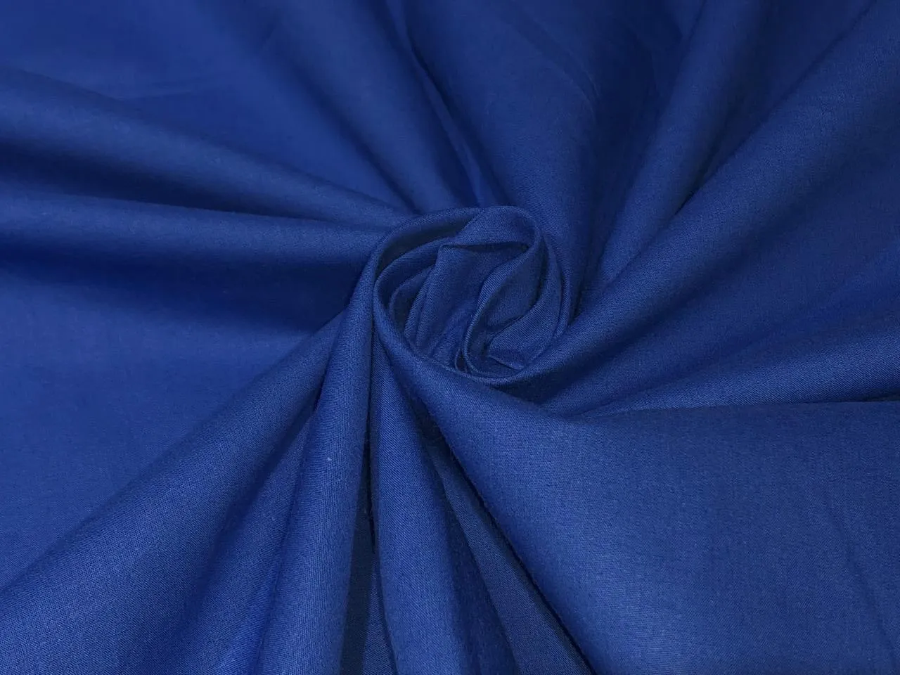 100% Cotton Poplin Fabric Electric Blue 58" wide [15903]