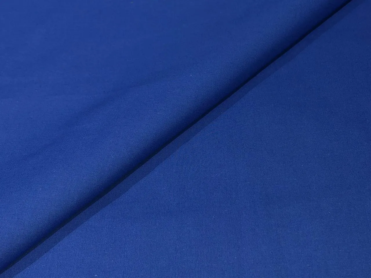 100% Cotton Poplin Fabric Electric Blue 58" wide [15903]