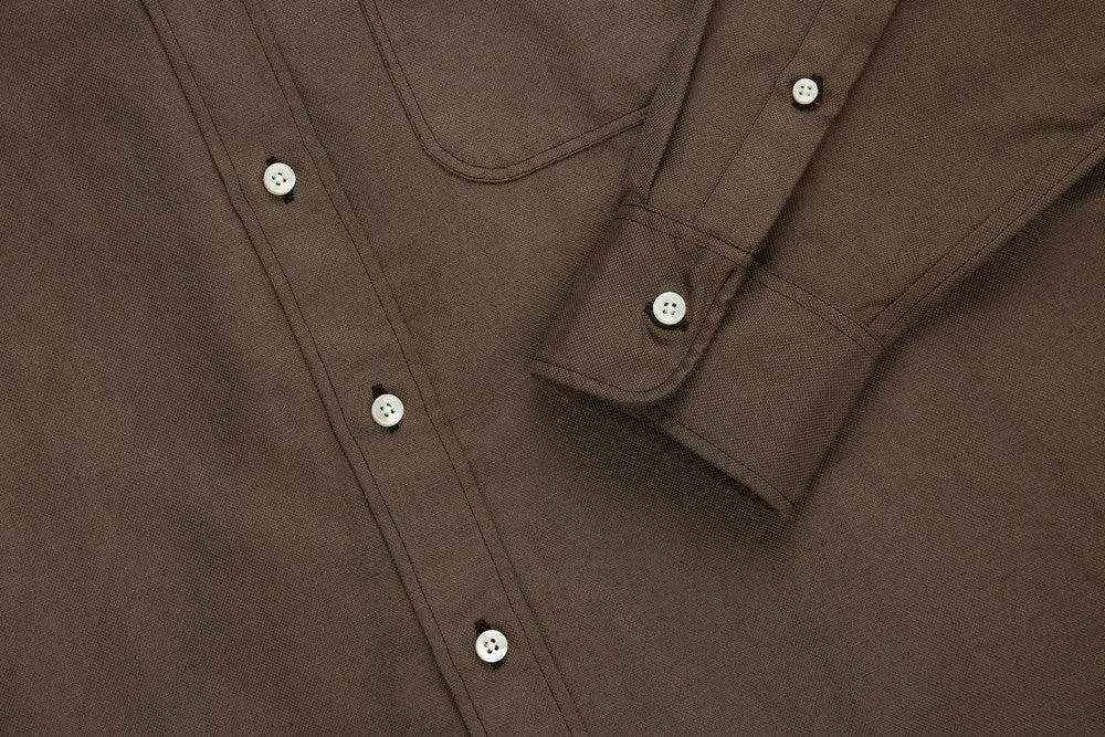 3sixteen - Big Oxford - Espresso Hemp