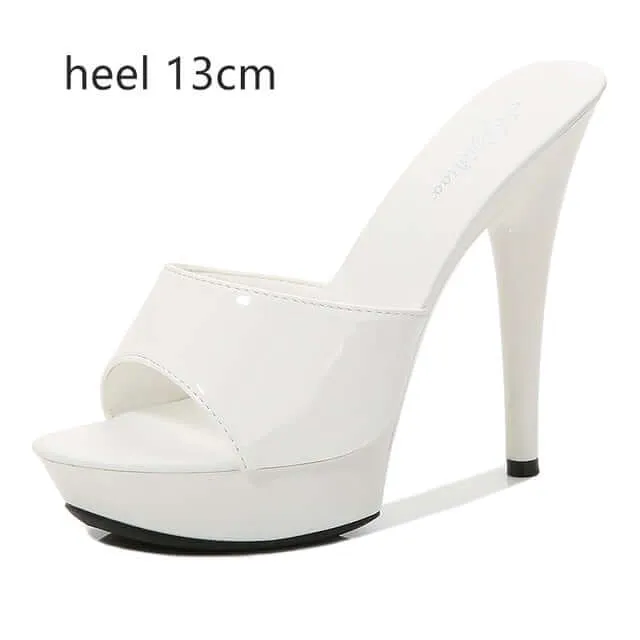 6 Color Woman Wedding Shoes Sandals-High-heeled 15cm Pumps