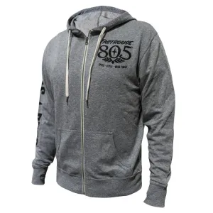 805 Good Times Zip Up Hoodie - Grey