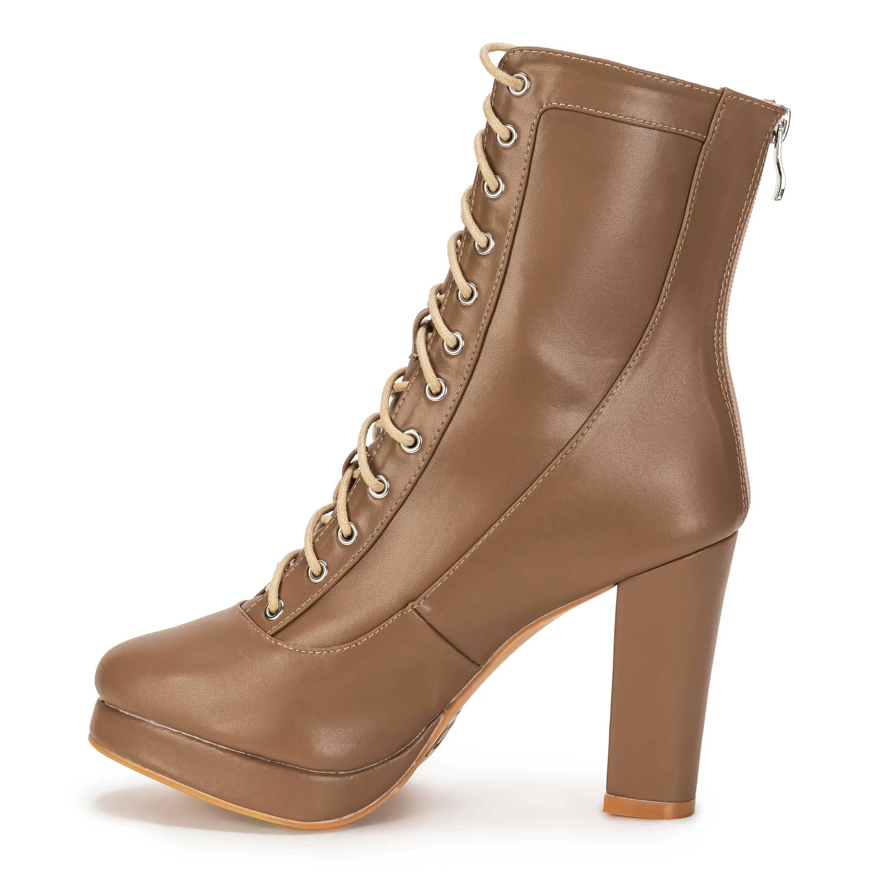 Aadijay - Taupe Vegan Leather - Street Sole