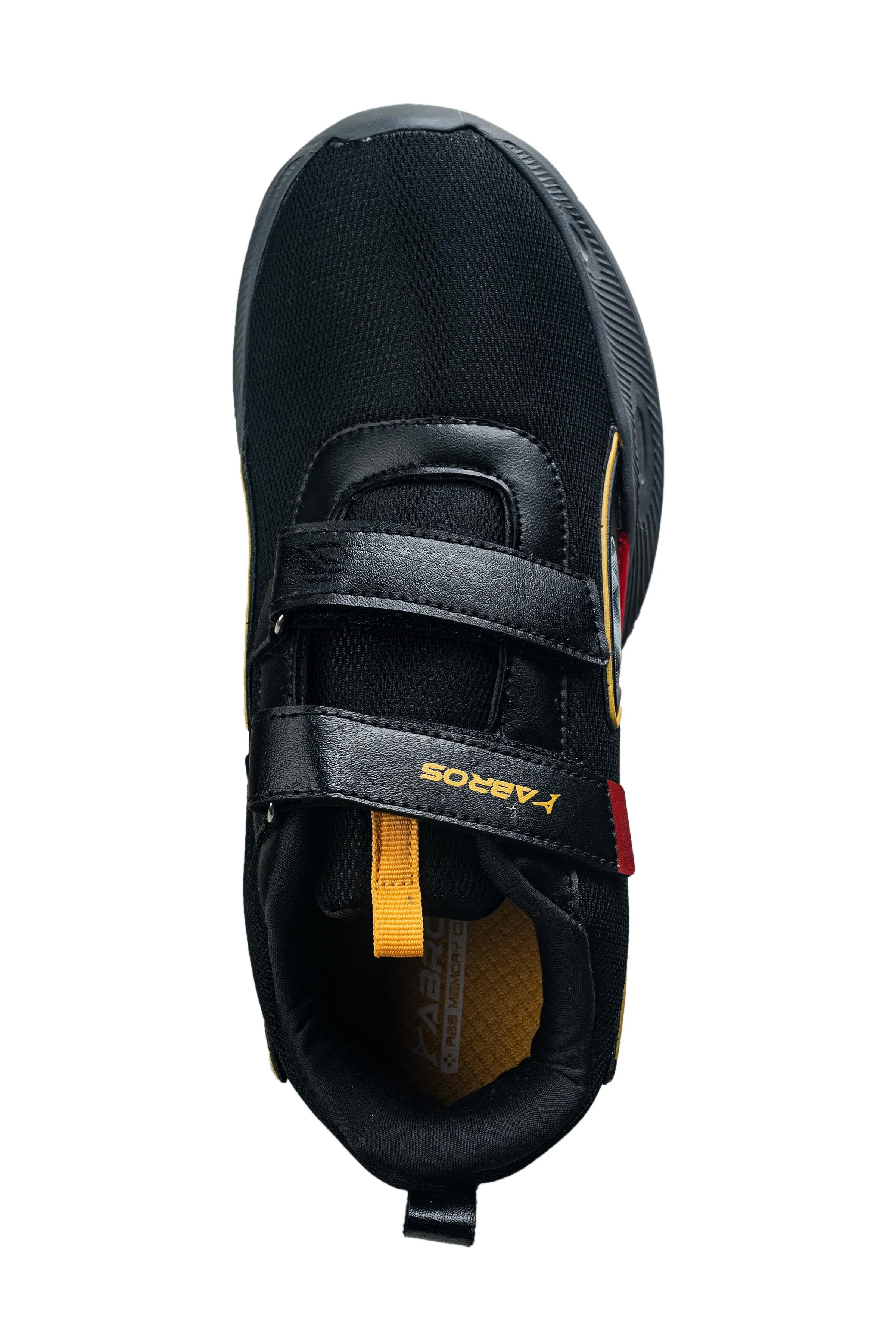 Abros Boys Black / Red Sports Shoe
