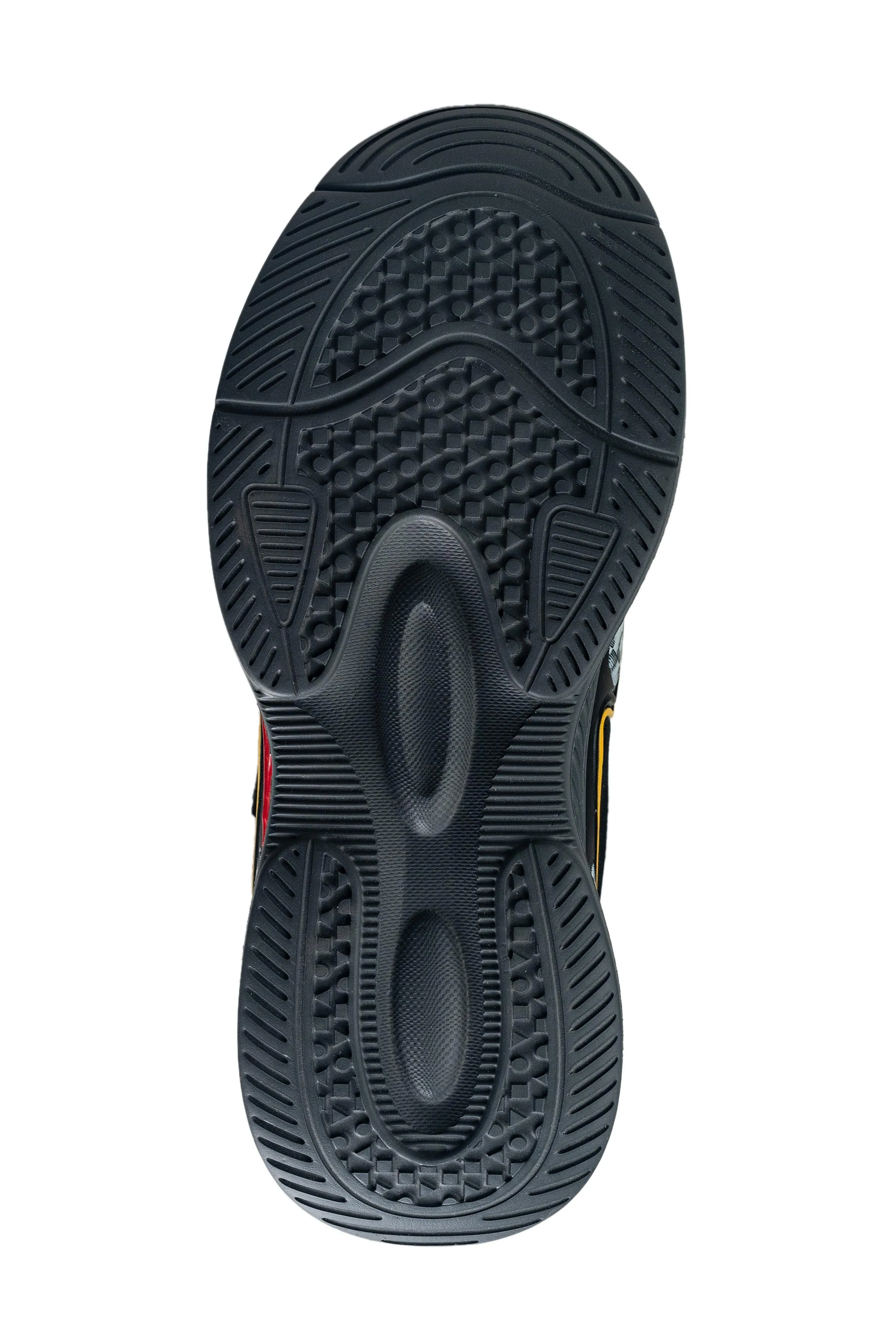 Abros Boys Black / Red Sports Shoe