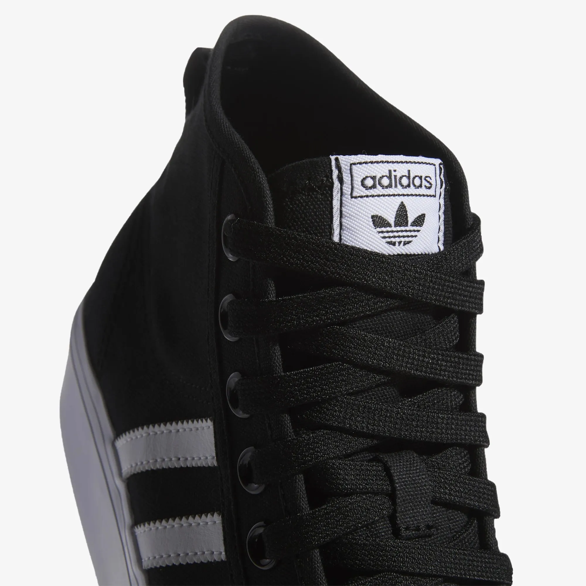 Adidas Originals | NIZZA PLATFORM MID  { BLACK