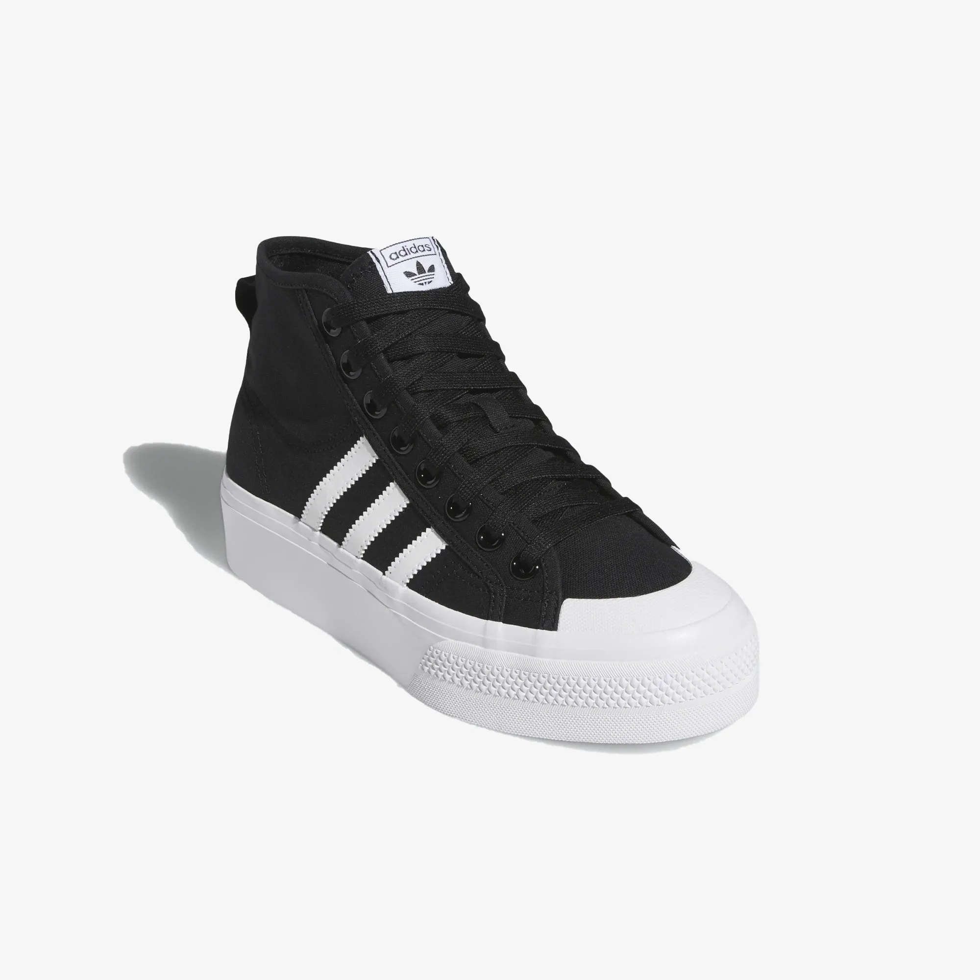 Adidas Originals | NIZZA PLATFORM MID  { BLACK
