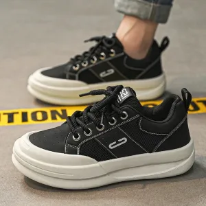 ADVBRIDGE  -  Design Men Chunky Sneakers Fashion Casual Increased Internal Cover Bottom Platform Shoes New High Quality Thick-soled Walking