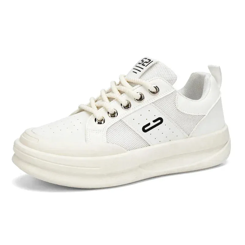 ADVBRIDGE  -  Design Men Chunky Sneakers Fashion Casual Increased Internal Cover Bottom Platform Shoes New High Quality Thick-soled Walking