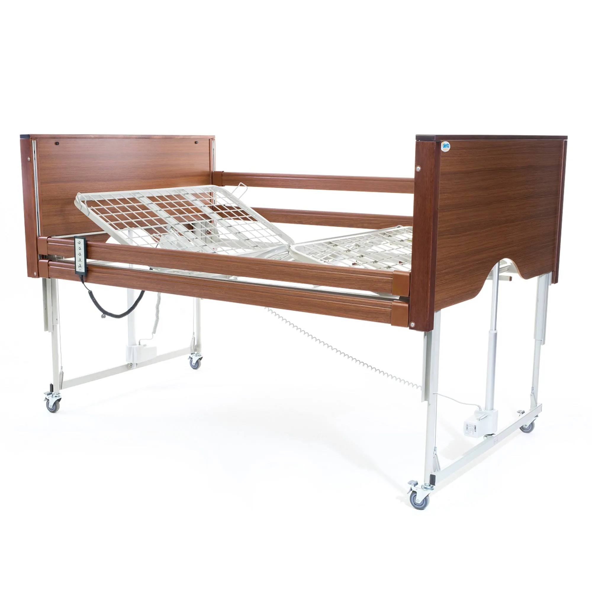 Alerta Lomond Bariatric Profiling Care Bed - Walnut