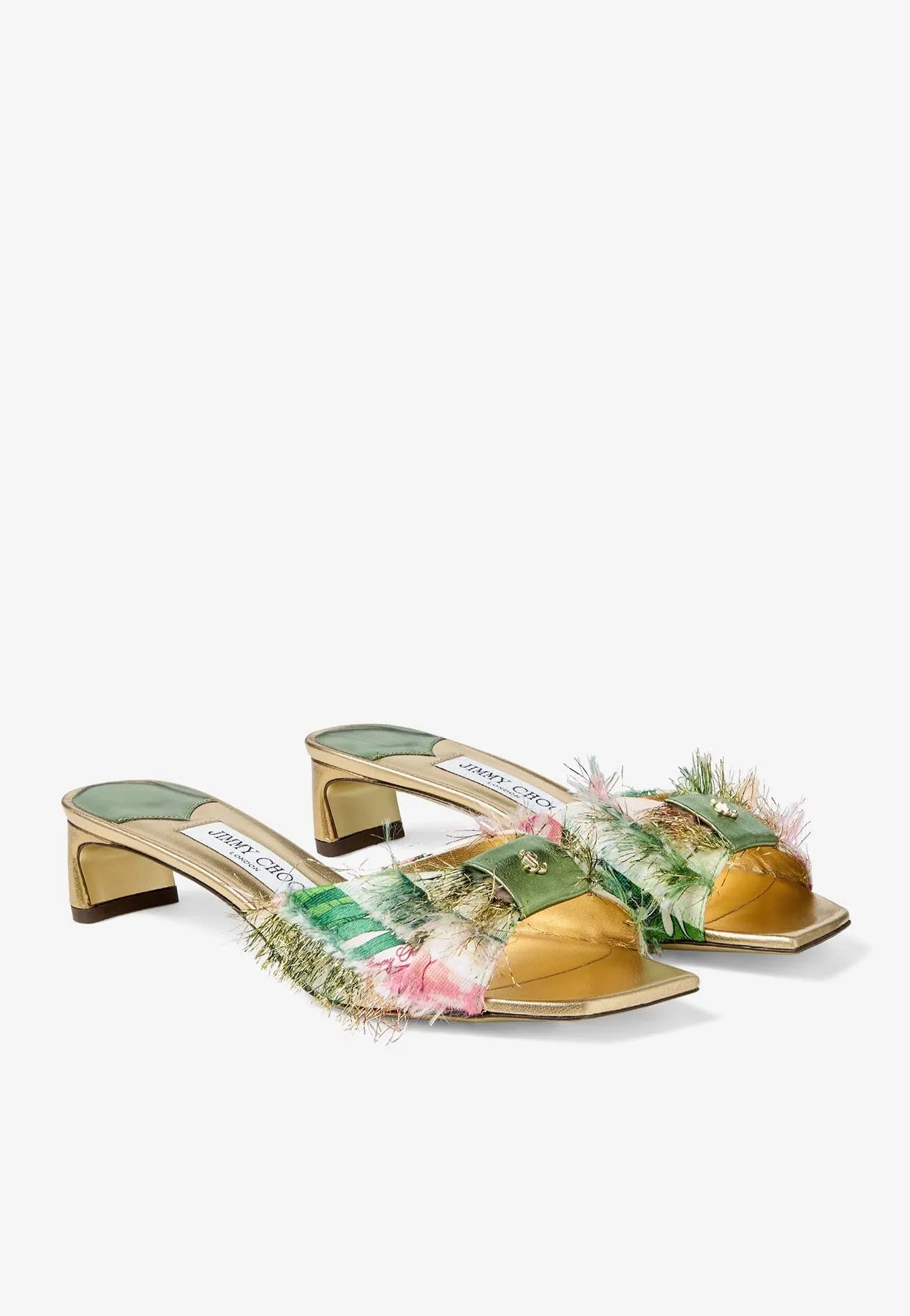 Annika 35 Floral Mules