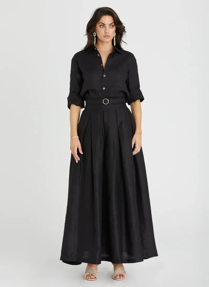 Aqua Blu - Annette Skirt - Nero