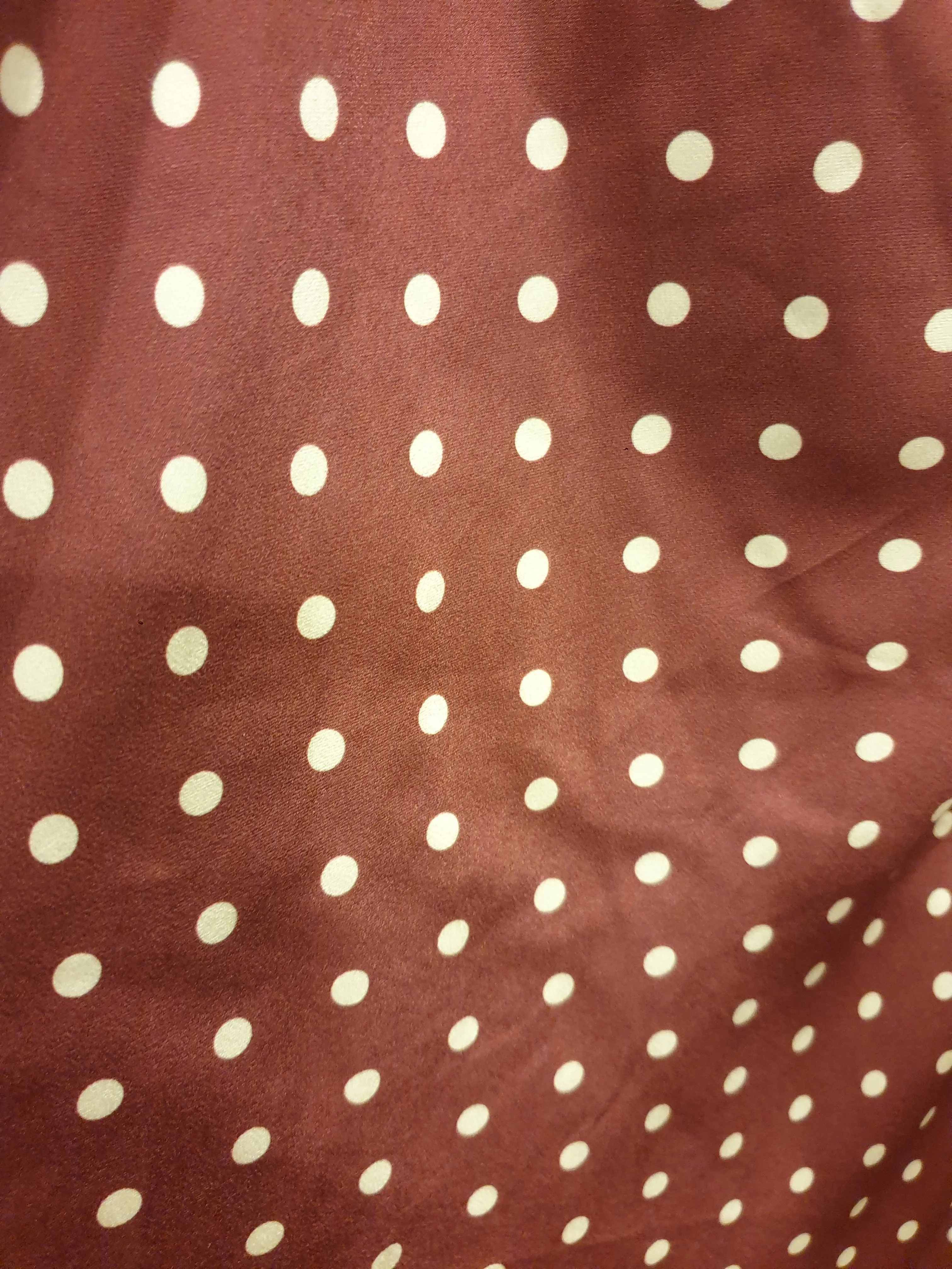 Atmos & Here red polka dot skirt size 18