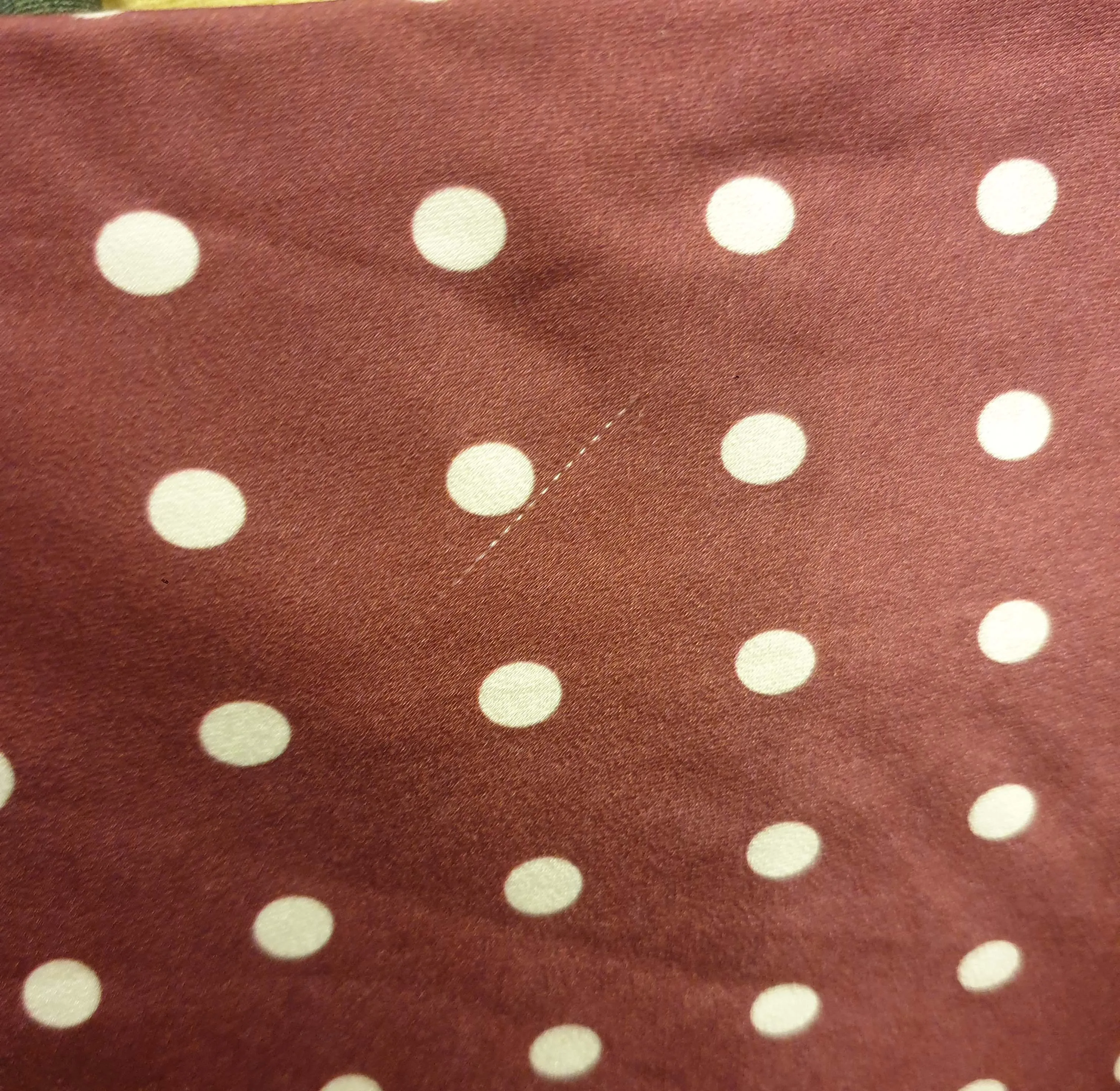 Atmos & Here red polka dot skirt size 18
