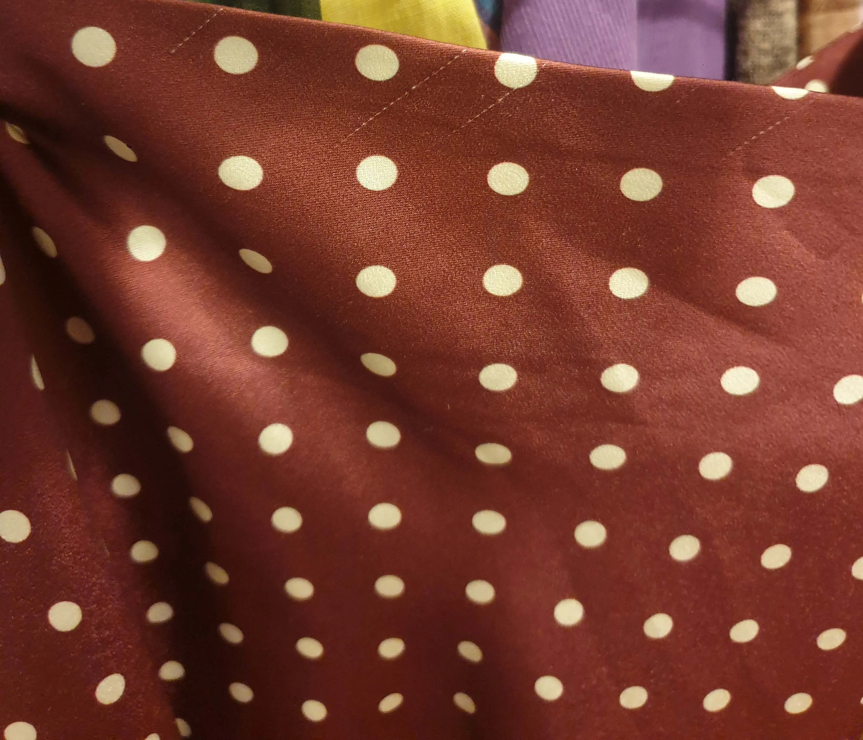 Atmos & Here red polka dot skirt size 18