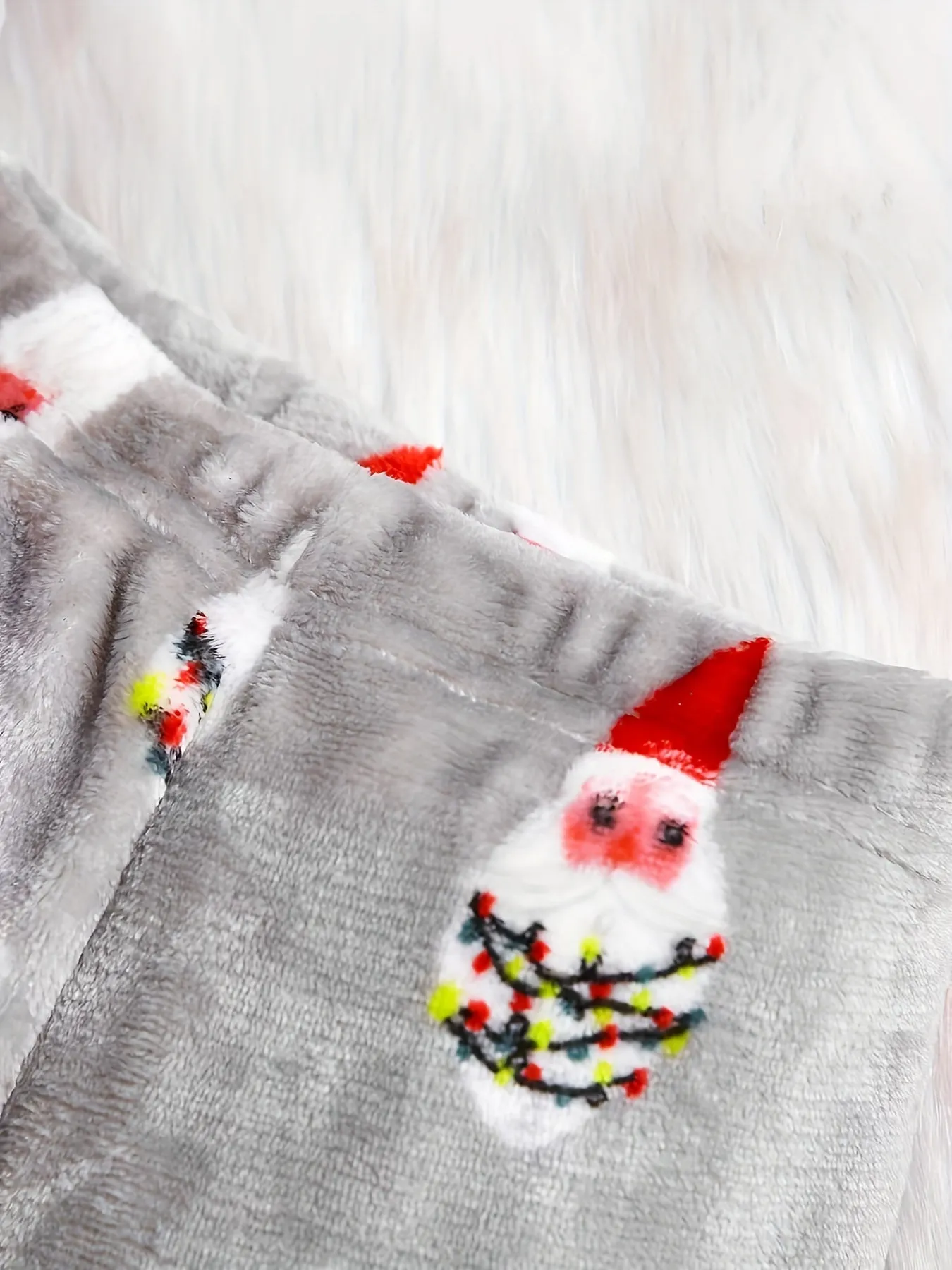 Baby Boys Christmas Fashion Autumn Winter Flannel Suit Children's Warm New Sweatshirt   Pants Two-piece Set Outdoor Wear