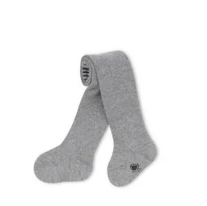 Baby Girls Solid Grey Tights