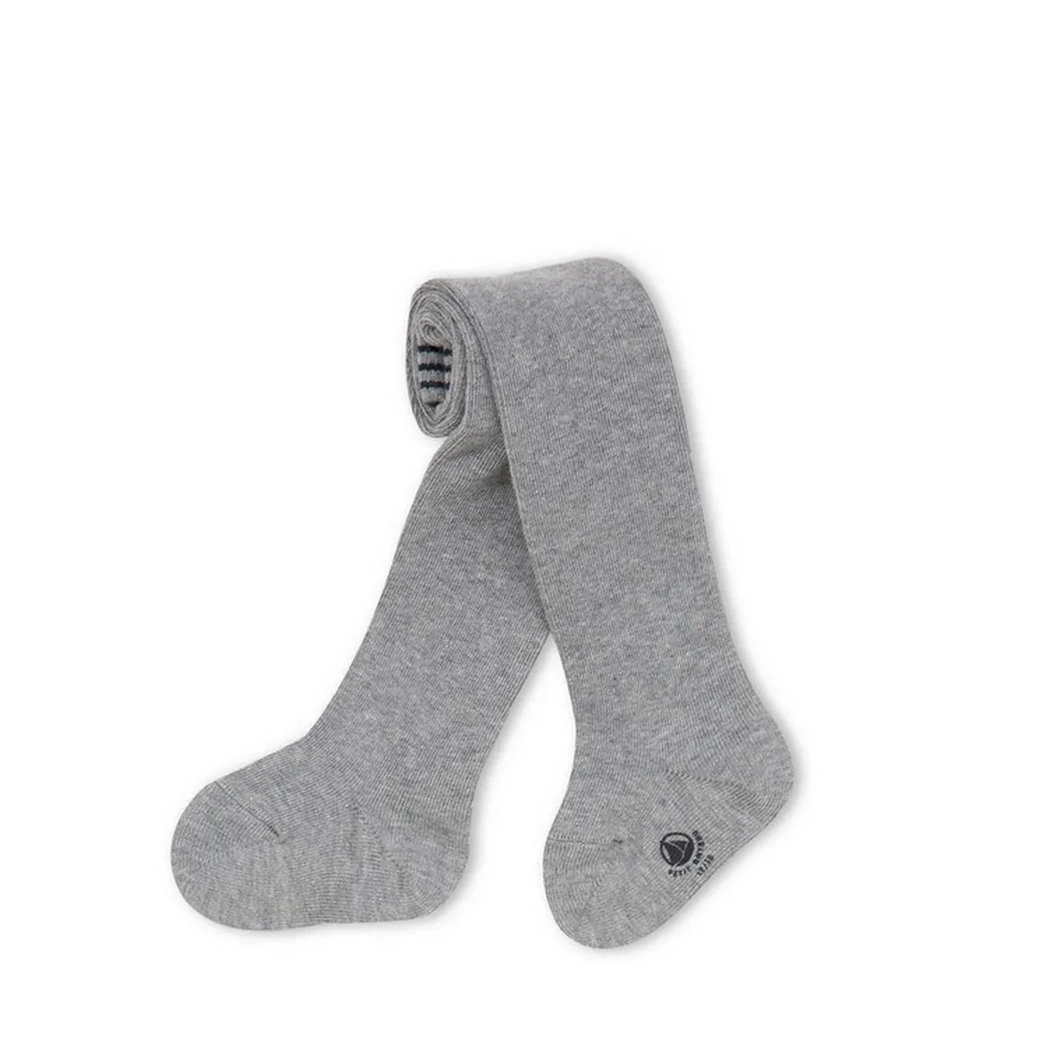 Baby Girls Solid Grey Tights