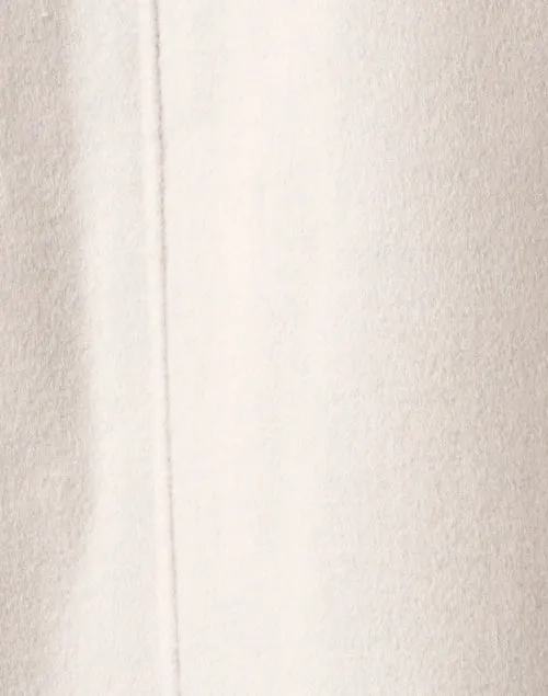 Beige Wool Cashmere Coat