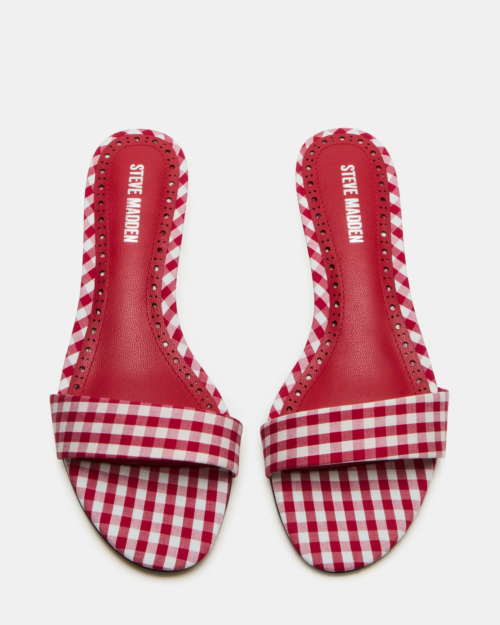 BERRY RED GINGHAM