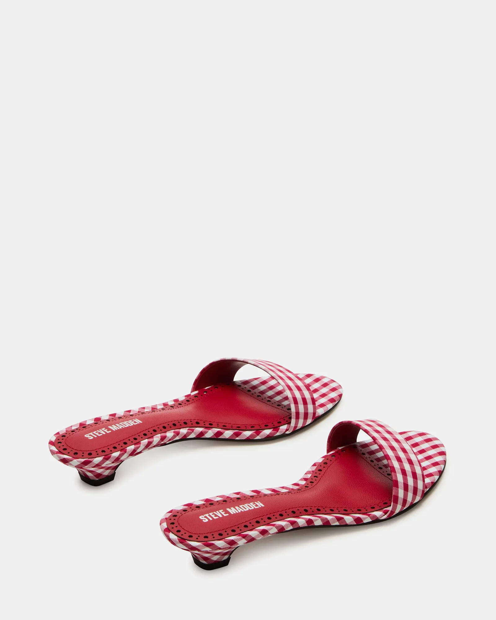 BERRY RED GINGHAM