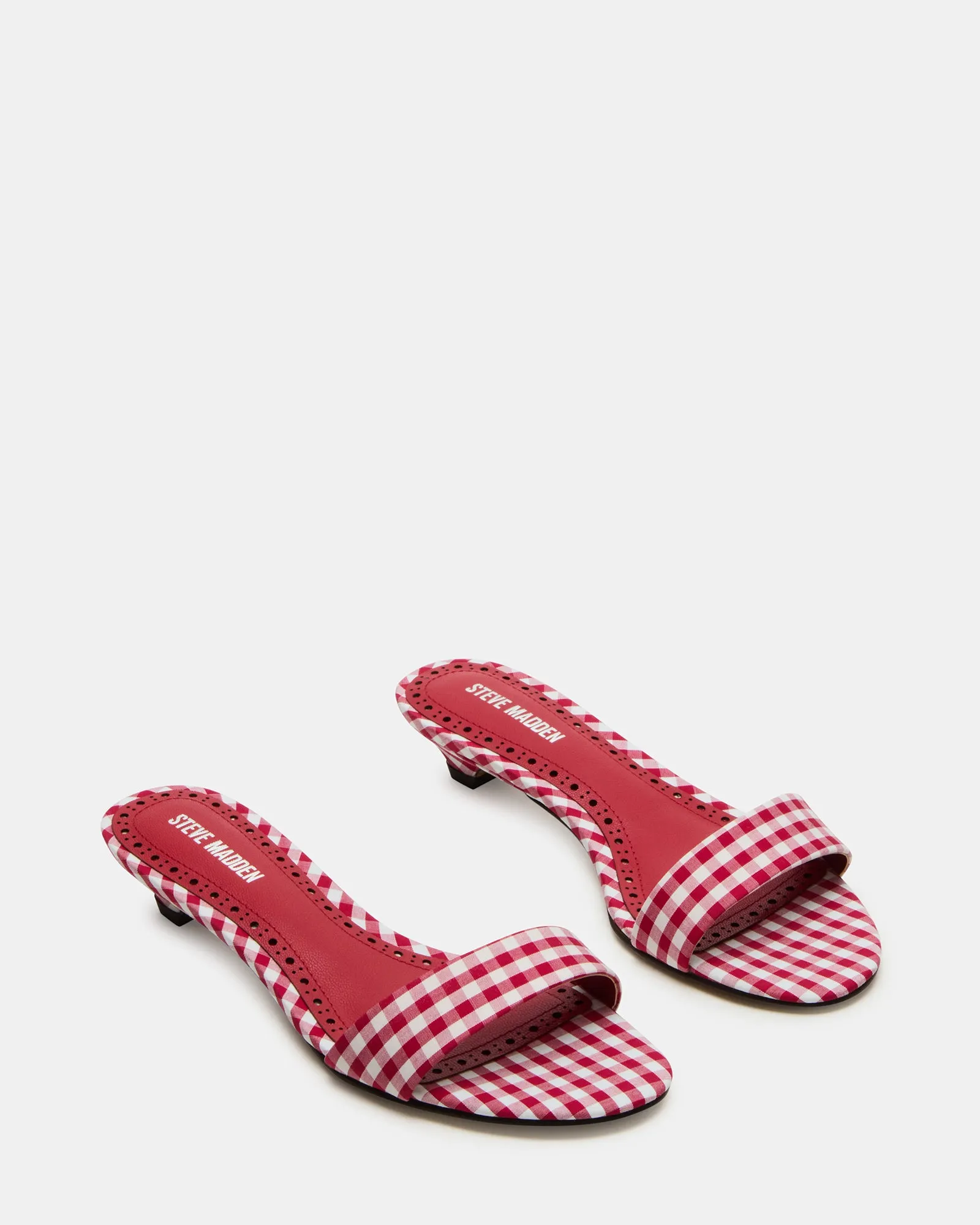 BERRY RED GINGHAM