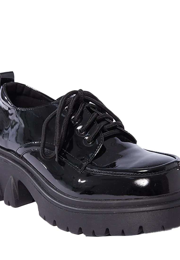 Black High Platform Shoes