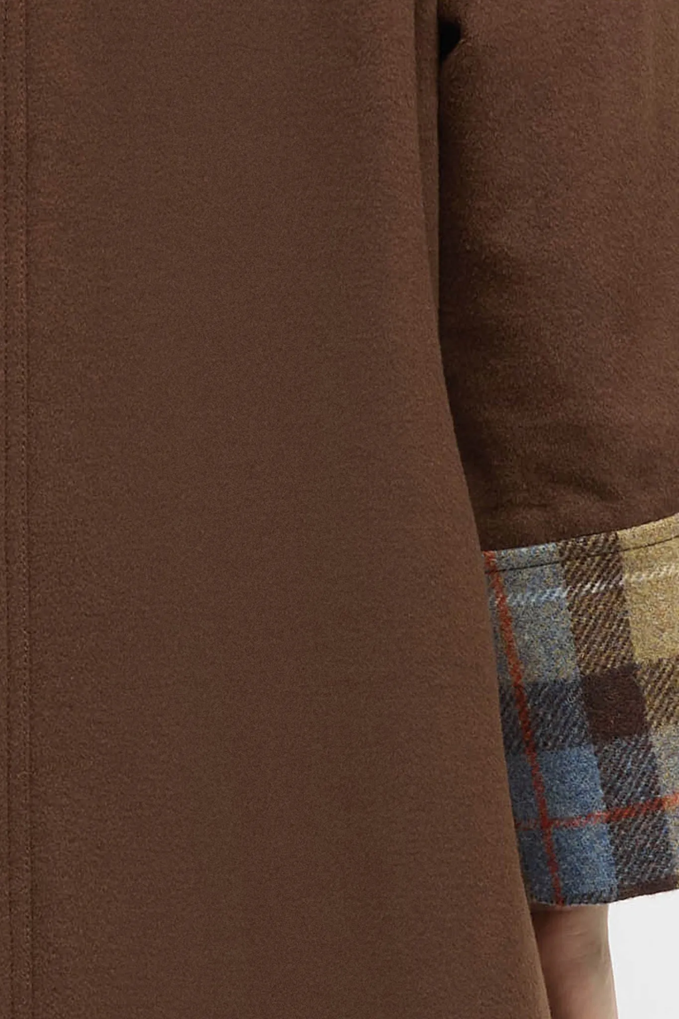 Bottlebrush Coat Dark Brown