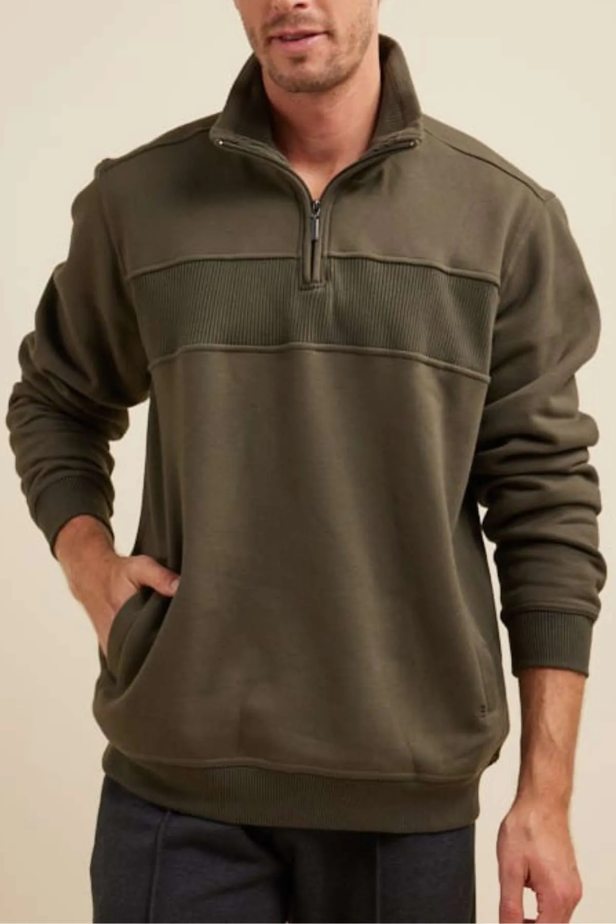 Breakaway Zed Snowy Mt Fleece Half Zip