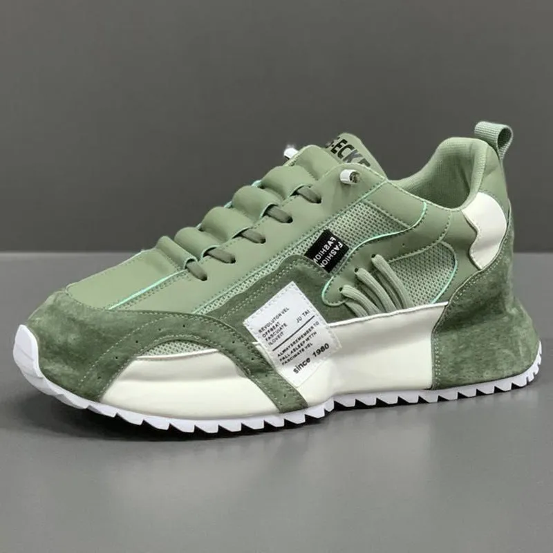 Breathable Mesh Platform Casual Shoes