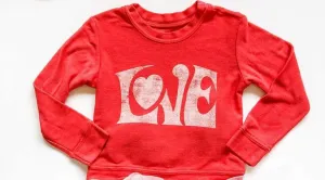 Brokedown Clothing Women's Love Sweatshirt