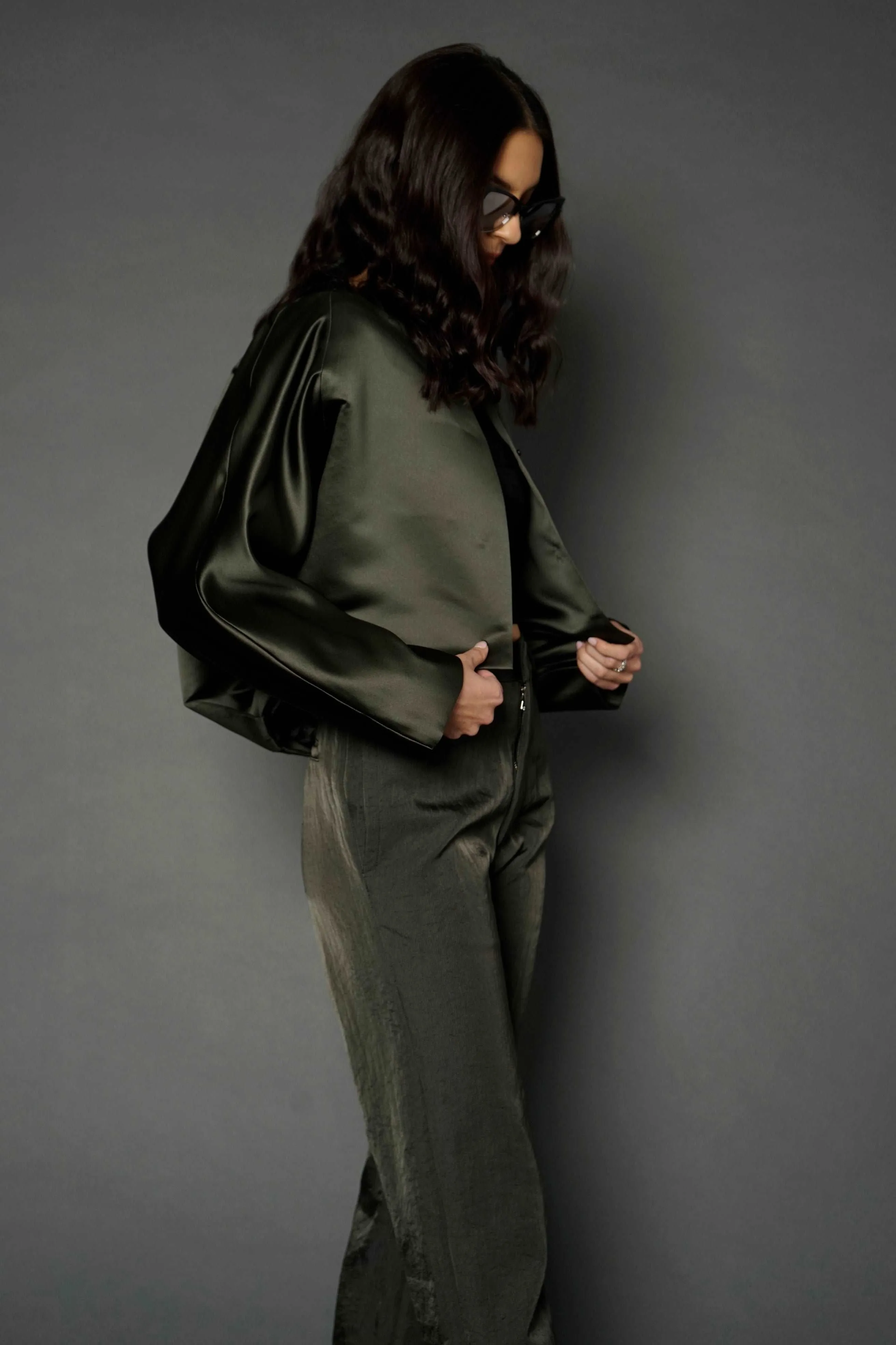 Bubba Olive Short Bubble Jacket