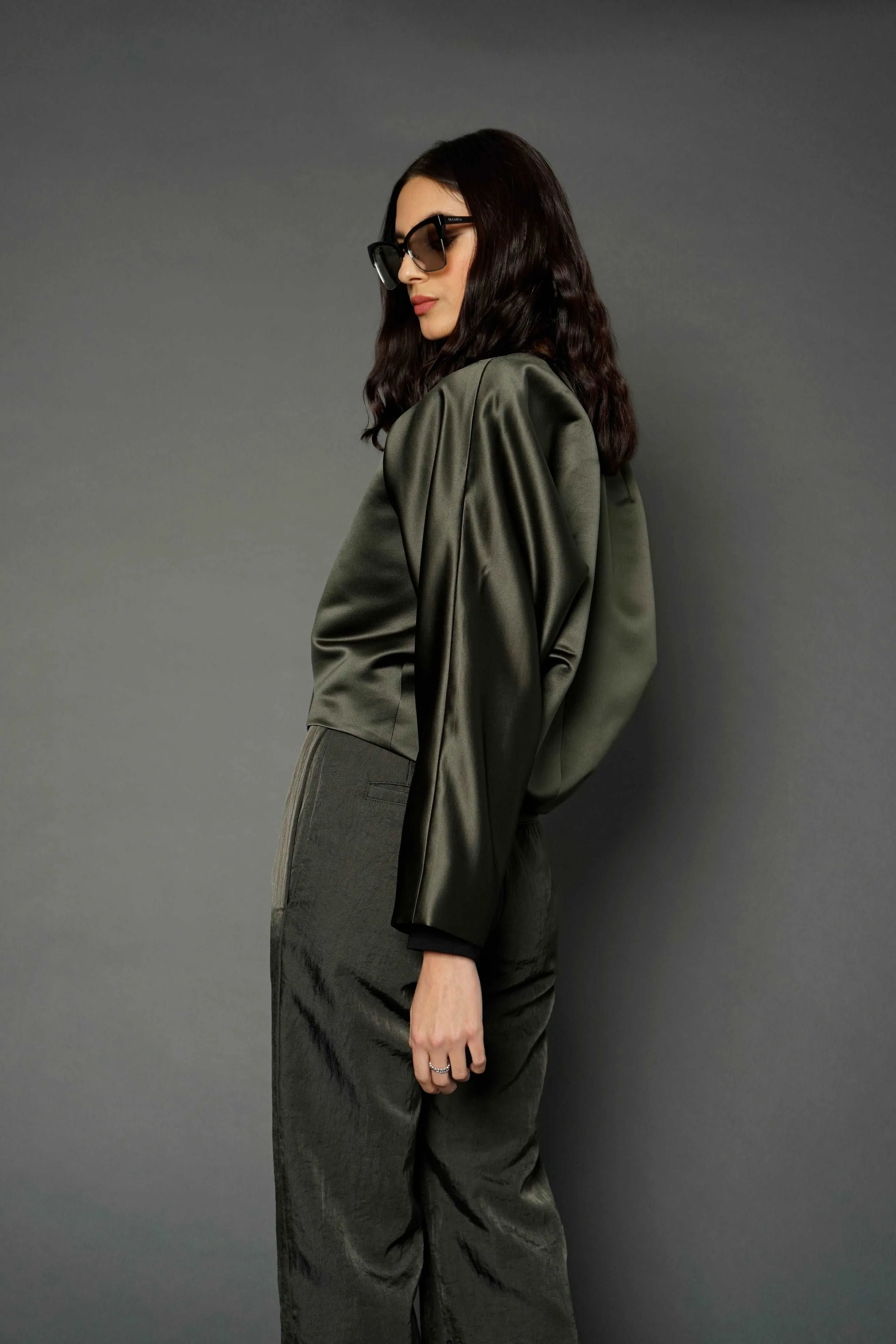 Bubba Olive Short Bubble Jacket