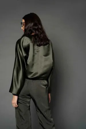 Bubba Olive Short Bubble Jacket