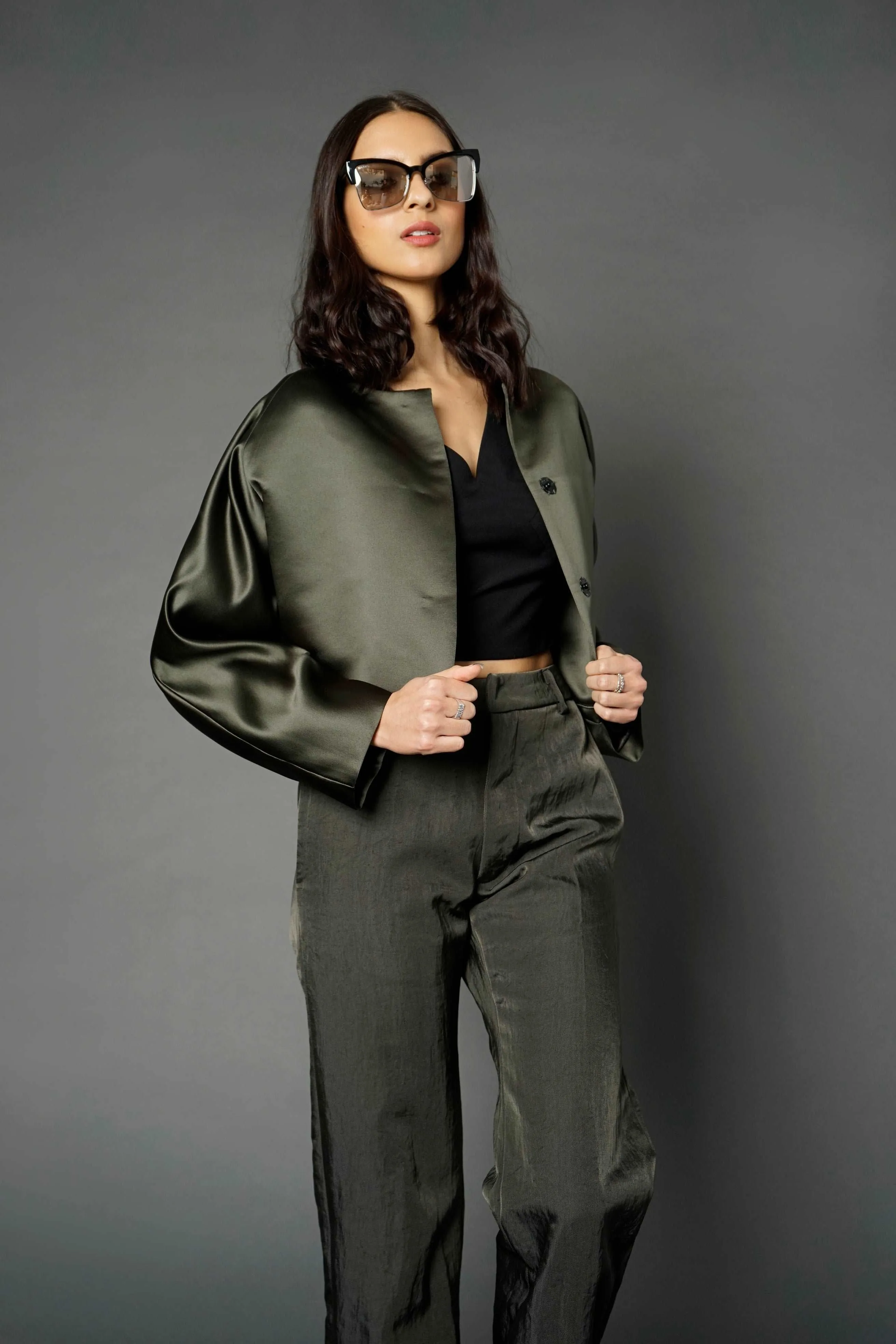 Bubba Olive Short Bubble Jacket