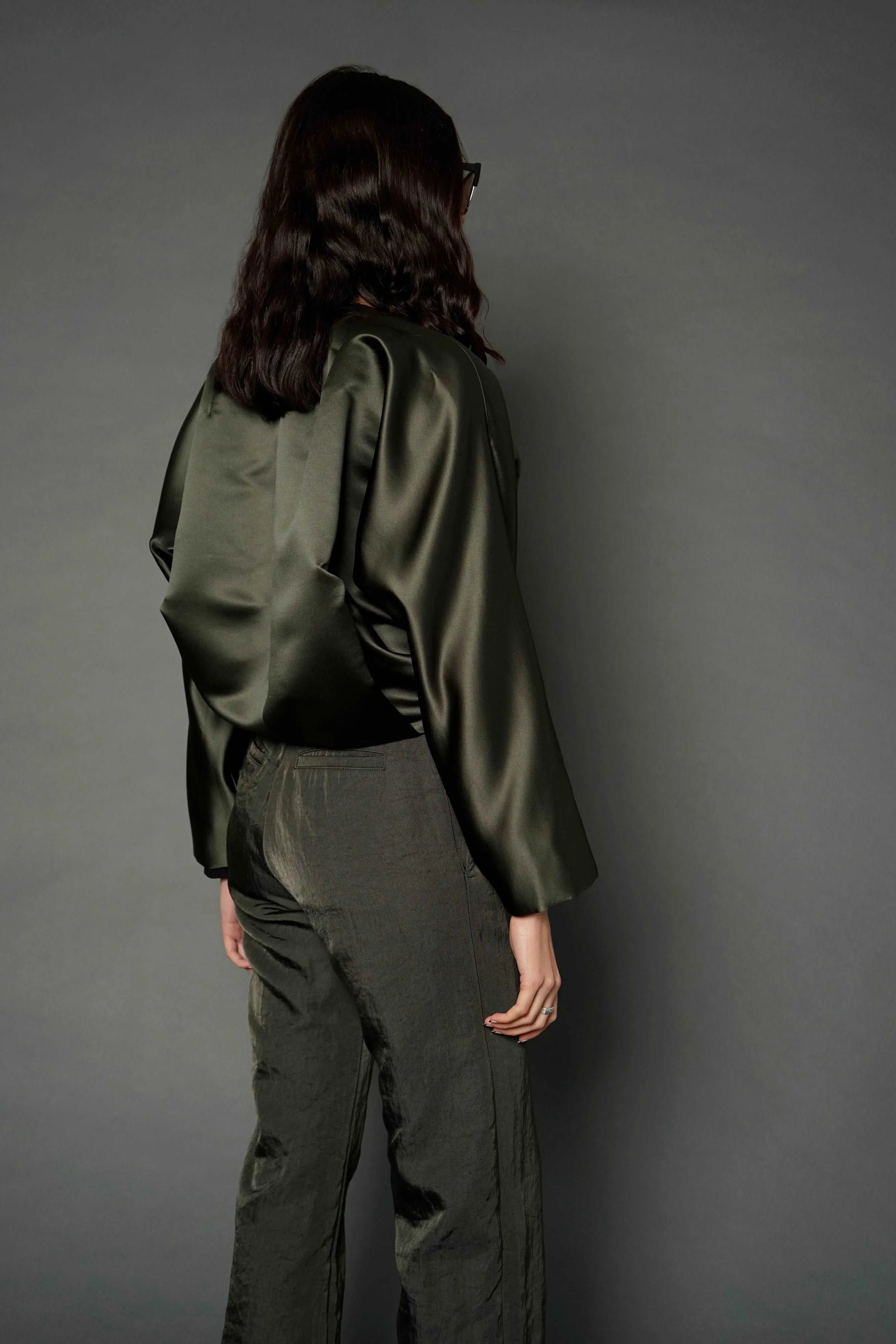 Bubba Olive Short Bubble Jacket
