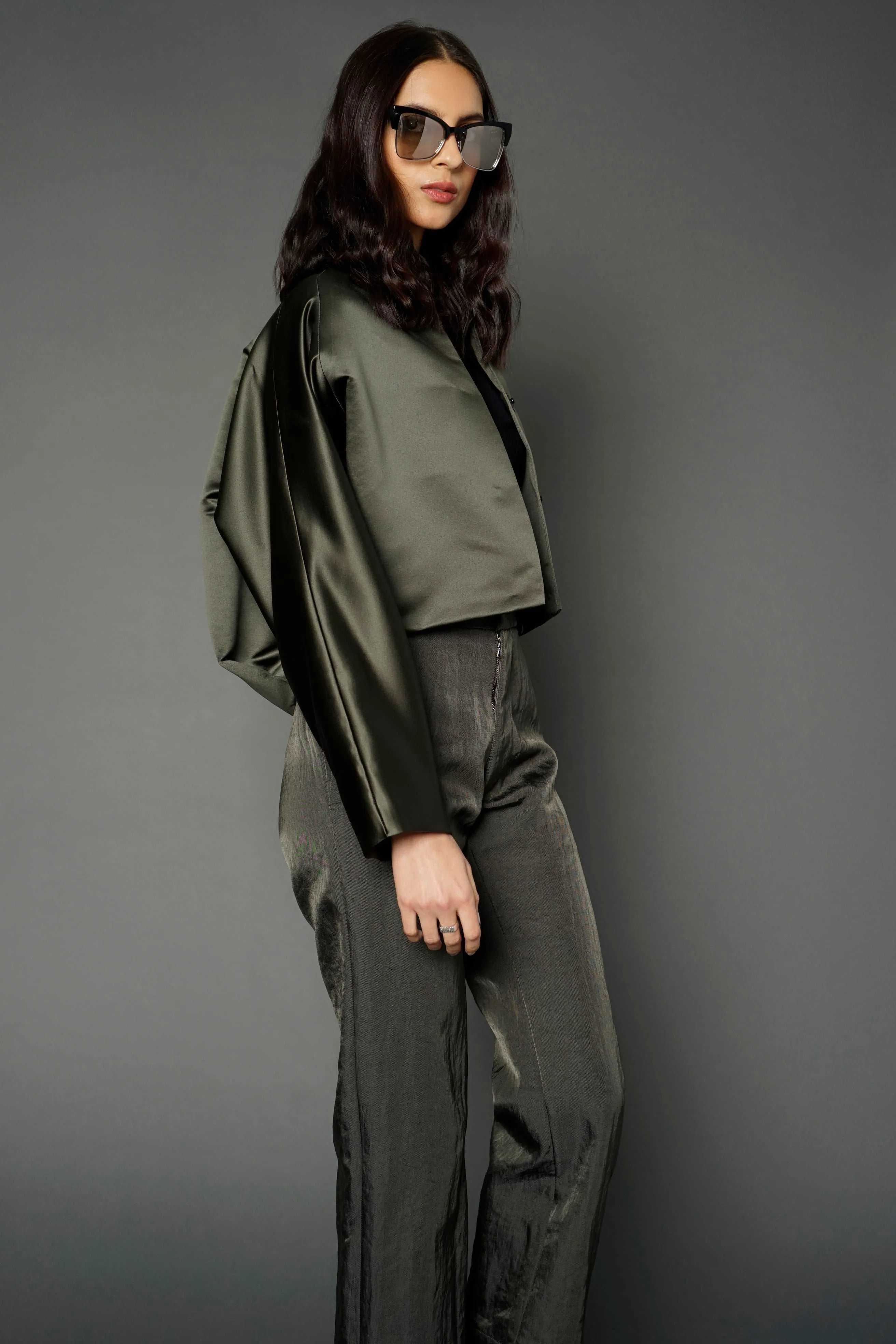 Bubba Olive Short Bubble Jacket