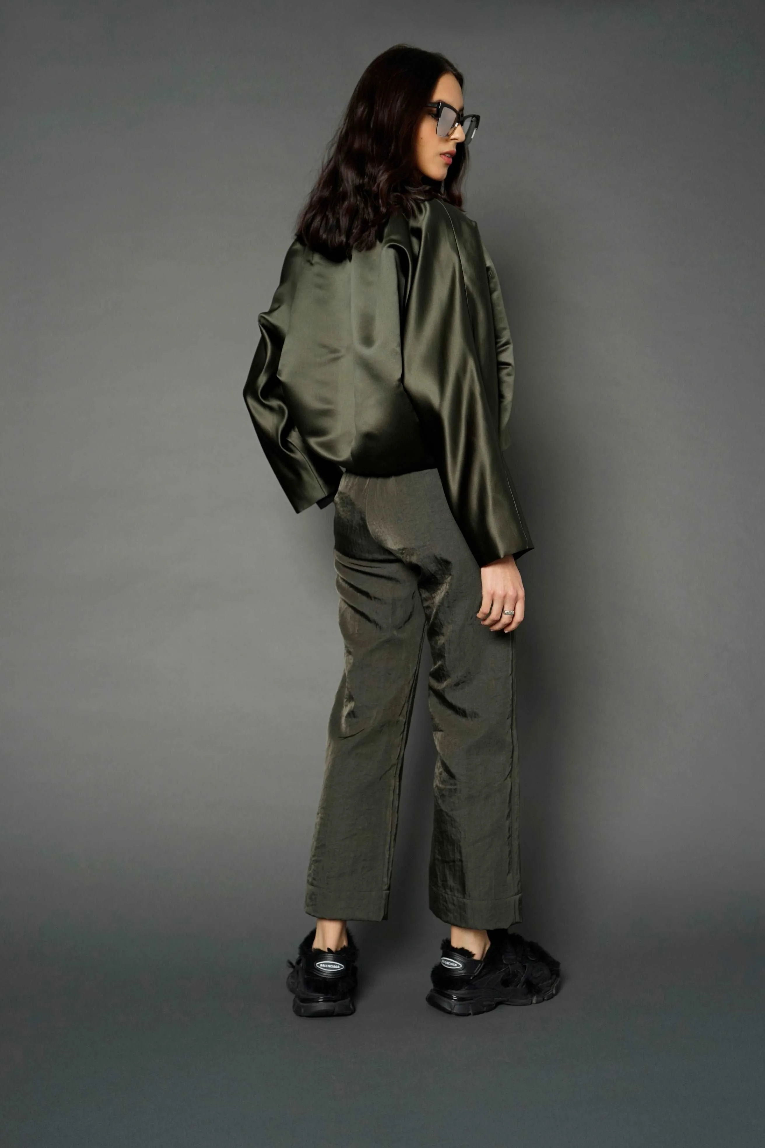 Bubba Olive Short Bubble Jacket