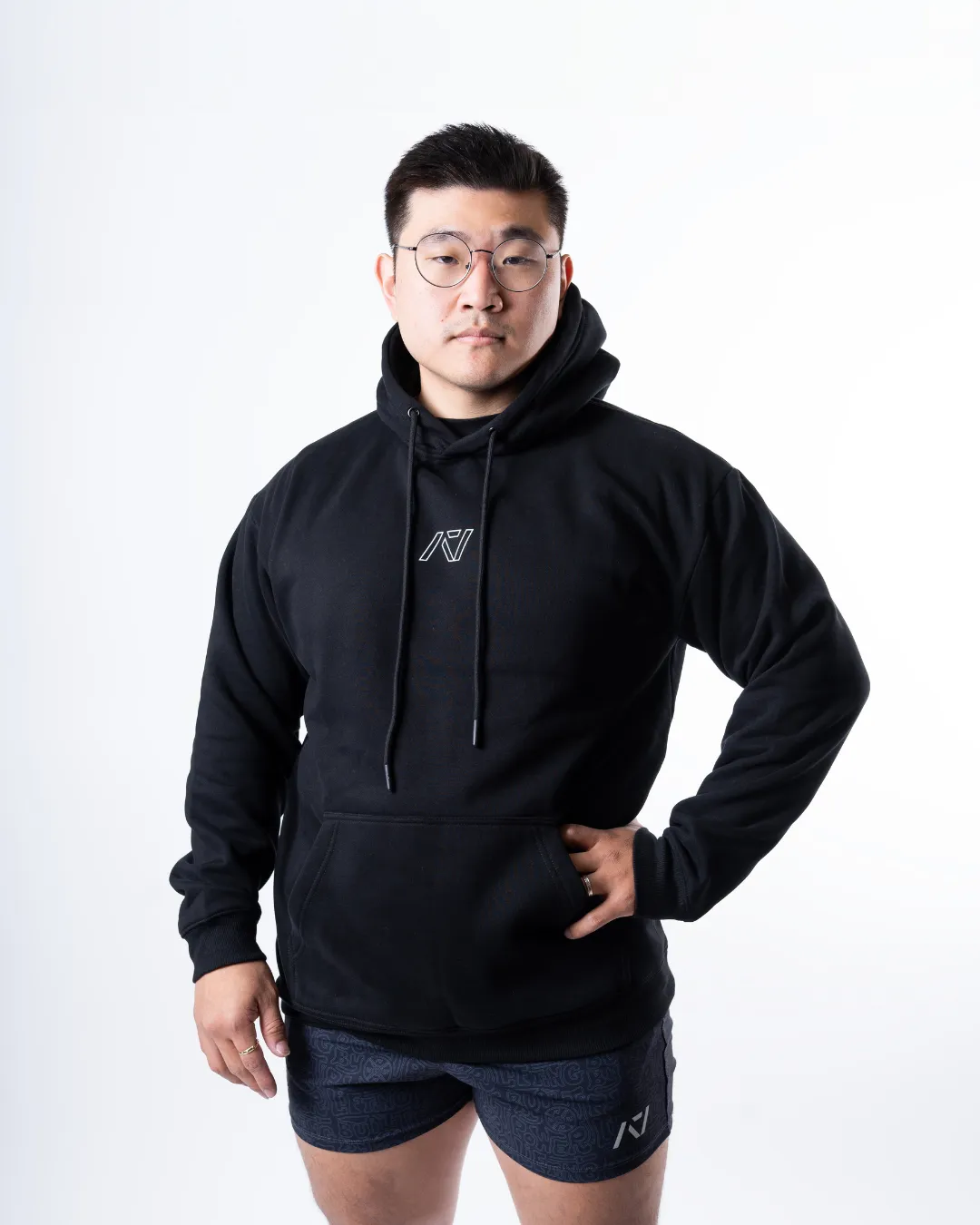 Built By Non Bar Grip Hoodie - Black