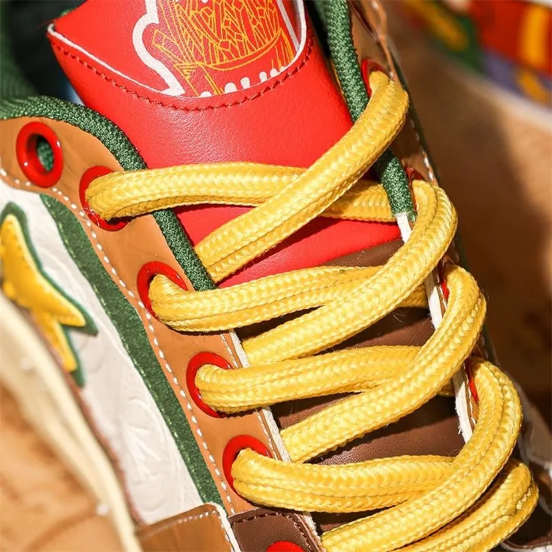 BurgFries Casual Platform Sneakers