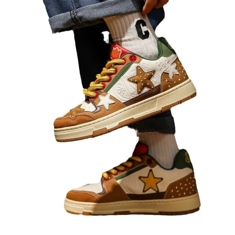 BurgFries Casual Platform Sneakers