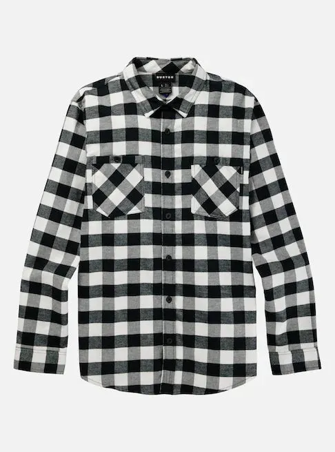 Burton Favorite Flannel Mens Stout White Buffalo Plaid