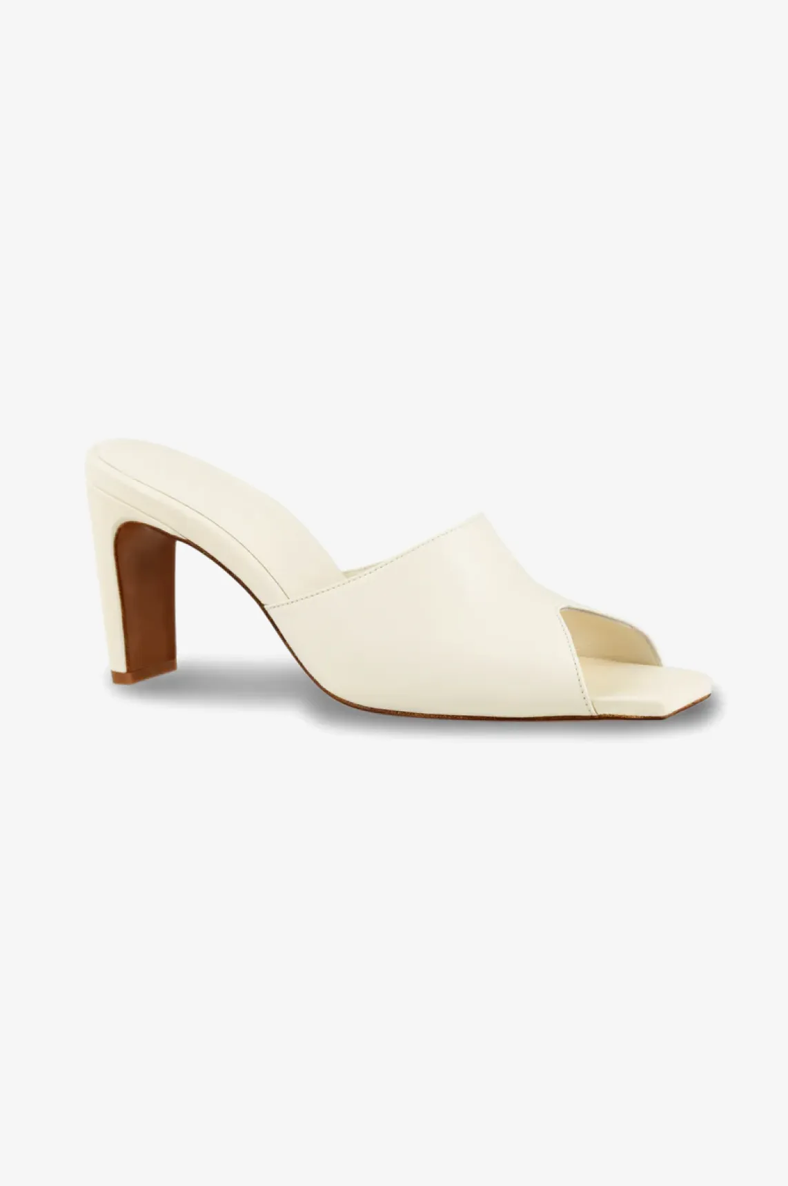 Buttermilk Nappa Mules