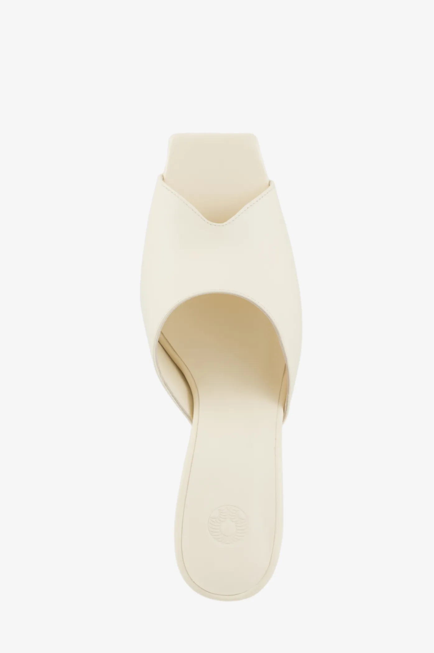 Buttermilk Nappa Mules