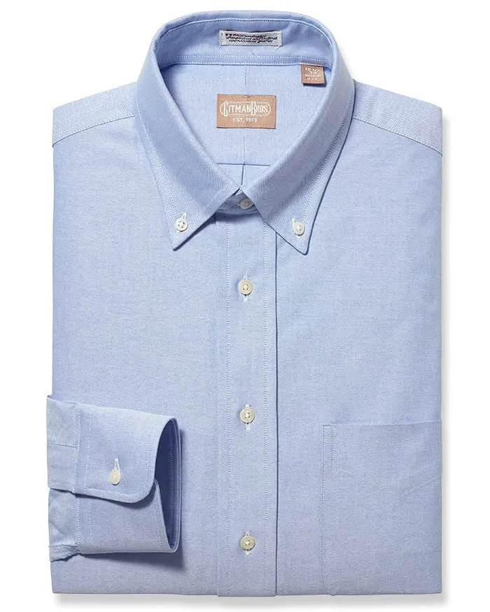 Button Down Oxford Blue - Classic