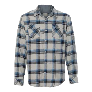 C1714M Mens Yarn-Dyed Flannel Shirt