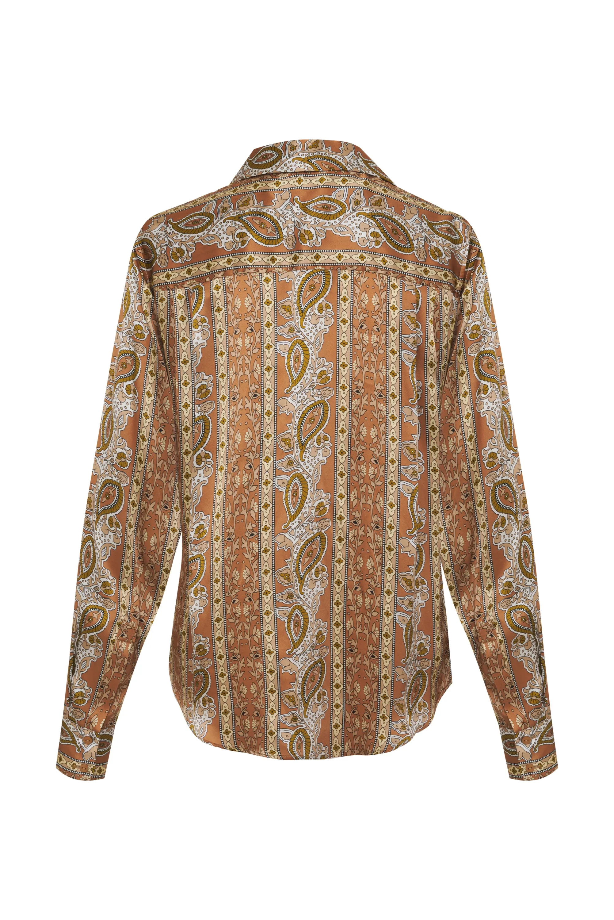 Capri Pocket Shirt Fall Camel