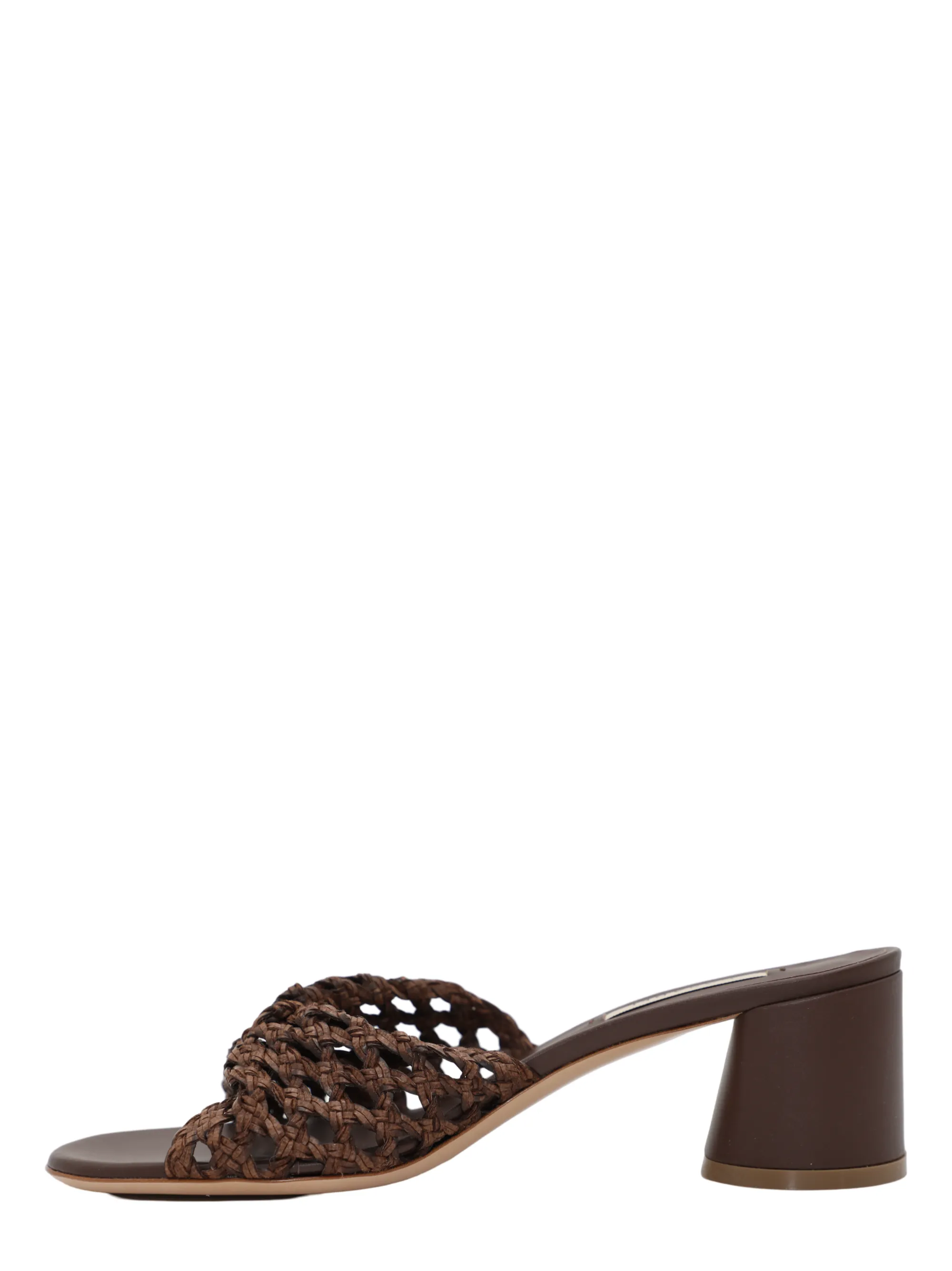 Casadei Cleo Lovers Versilia/Florence Mule Sandal in Rum