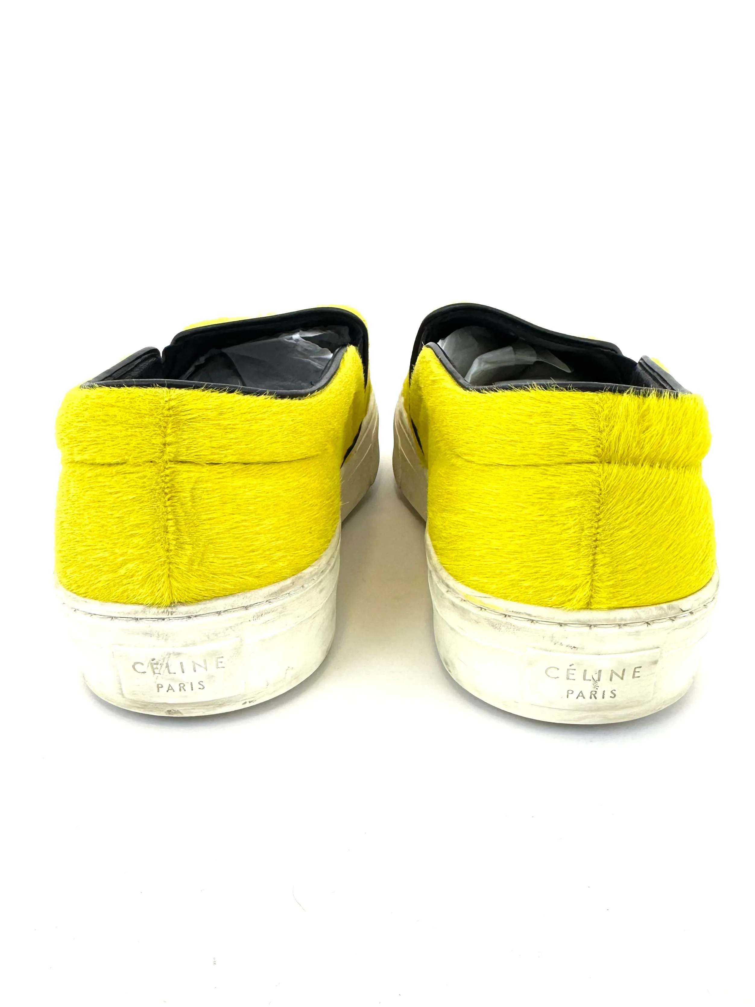 Celine Pony Hair Sneakers