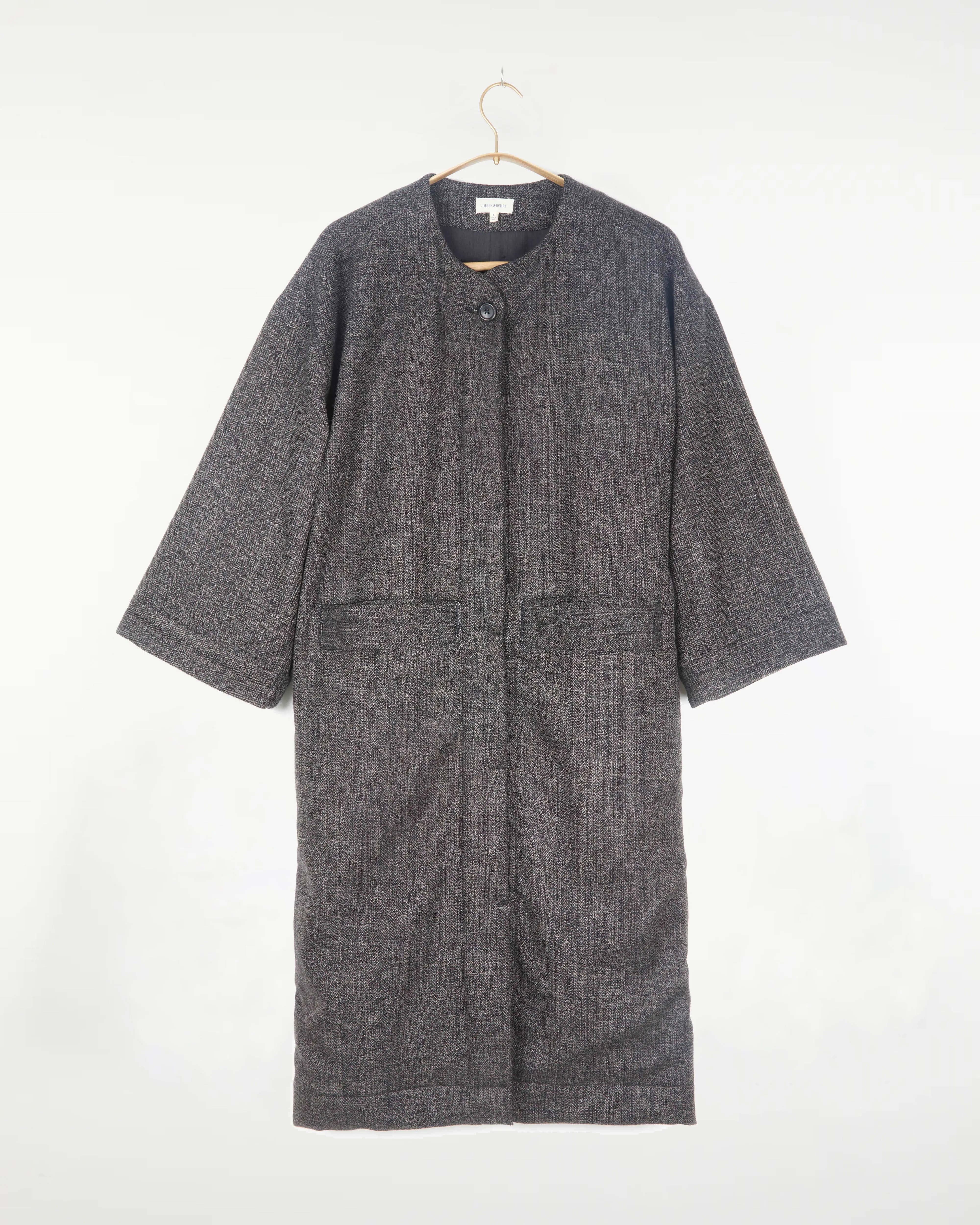 Chanda Overcoat Melange Wool