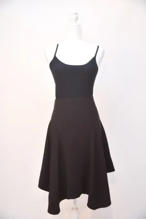 Chloe Black Wool Flare Skirt